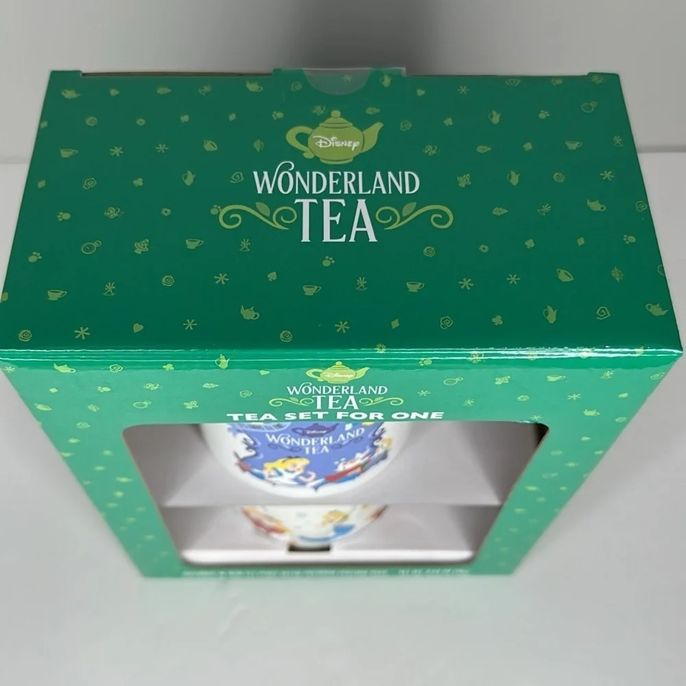 Disney Parks Alice in Wonderland Tea Set For One Mug set